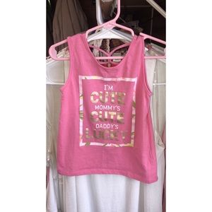 Toddler girls tank top